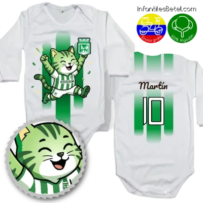 Body Blanco Atlético Nacional