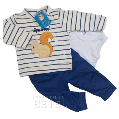conjunto baby sueños niño, Squirel