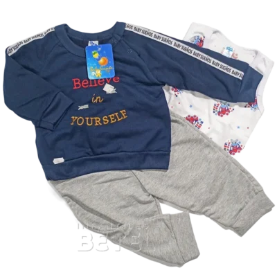 Conjunto baby sueños Believe, 10 a 14 meses