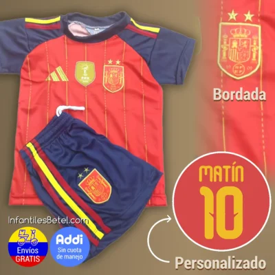 Uniforme España Personalizado